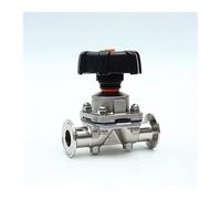 BYCIFRLG Fit 1" 25mm Pipe OD x 1.5" Tri Clamp Diaphragm Valve SUS 316L Stainless Steel for Homebrew Beer Brewing