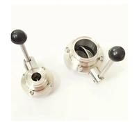 BYCIFRLG Fit 108mm 4.25" Pipe OD x 4" Tri Clamp Flow Control Valve SUS 304 Stainless Beer Brewing Home