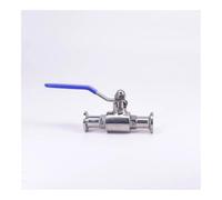 BYCIFRLG Fit 12.7mm-102mm Pipe OD x Tri Clamp Ball Valve Shut Off Valve SUS 304/316L Stainless Steel(316L,12.7mm OD K25mm)