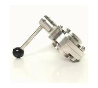 BYCIFRLG Fit 45mm 1-3/4" Pipe OD Butt Welding Flow Control Valve SUS 304 Stainless Beer Brewing Home