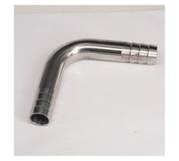 BYCIFRLG Fit for 19mm I/D Hose 304 Stainless Steel 90 Degree Elbow Pipe Fitting Hose Barb Connnector
