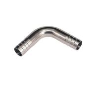 BYCIFRLG Fit for 25mm I/D Hose Barbed 304 Stainless Steel 90 Degree Elbow Pipe Fitting Connnector