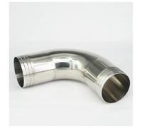 BYCIFRLG Fit for 76mm 3" I/D Hose Barbed 304 Stainless Steel 90 Degree Elbow Pipe Fitting Connnector