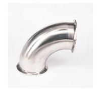 BYCIFRLG Fit Tube O/D 102mm Tri Clamp 4" Ferrule OD 119mm 304 Stainless Steel 90 Degree Elbow Connector Adapter Homebrew