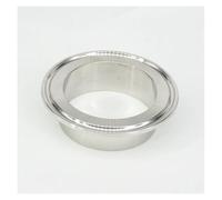 BYCIFRLG Fit Tube O/D 60mm x Tri Clamp 2.5" Ferrule O/D 77.5mm 304 Stainless Pipe Connector Homebrew