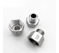 BYCIFRLG G3/4" BSP Male to Female M14 M16-M22 1/4" 3/8" 1/2" 1" BSP NPT Hex Reducer Bushing 304 Stainless Fitting,G3l4 BSPP Male,1l4 BSPP Female