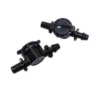 BYCIFRLG Garden Plumbing 200 PCs 1/4 inch Hose Accessories Anti-Drip Device Connections to A Water Pipe Rotary Nozzle Connection (Diameter : Image Size)