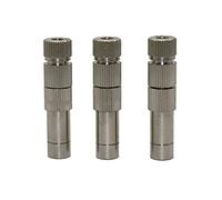 BYCIFRLG Garden Plumbing 50 Pcs 8mm Anti-Drip with Filter Slip Lock Quick-Connect Low Pressure Copper 0.2-0.6mm Fog Nozzles Gareden Irrigation Sprinklers (Color : 0.4mm)