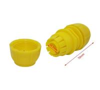 BYCIFRLG Garden Plumbing 50pcs Hose Repair Joiner Extension Joint Connectors Car Wash Water Pipe Fittings Butt Joints Household Plumbing Supplies (Color : 4L/H)