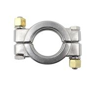 BYCIFRLG High Pressure 0.5" 1.5" 2" 2.5" 3" 3.5" 4" - 12" Tri Clamp SUS 304 Stainless Steel(Heavy Duty K145 3)
