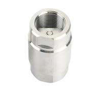 BYCIFRLG High Pressure 1/8" 1/4" 3/8" 1/2" 3/4" 1" Female 304 Stainless Steel Check One Way Valve Non-Return Steam Water Oil(DN20-3l4)