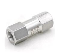 BYCIFRLG High Pressure 1/8" BSP Female 304 Stainless Steel One Way Check Valve Non-Return Valve