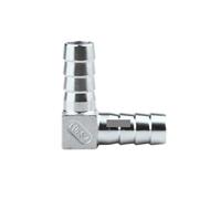 BYCIFRLG Hose Barb 304 Stainless Steel L Type 10mm Pipe Fitting Connector Hose Tail Barb