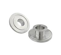 BYCIFRLG ISO100 to KF50 Vacuum Reducer Size Head Vacuum Clip Flange Reducer SUS304 Stainless Steel