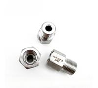 BYCIFRLG M16 Male to Female M8 10-24 1/8" 1/4" 3/8" 1/2" 5/8" BSP NPT Hex Reducer Bushing 304 Stainless High Pressure Fitting,M16x1.5 Male,G1l8 BSPP Female