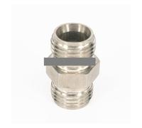 BYCIFRLG M22x1.5mm Metric Male to M22x1.5mm Metric Male Threaded 304 Stainless Steel Pipe Fitting Connector Adapter Max Pressure 2.5 Mpa