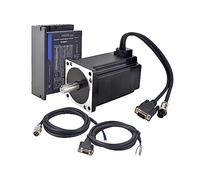 BYCIFRLG Nema 34 Closed Stepper Electronic Starter Kit 9Nm 6A and Servo Driver CL86T with 2pcs 1.7M Cables