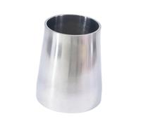 BYCIFRLG Outer Diameter 63mm to 51mm Reduce 304 Stainless Steel Weld Concentic Reducer Pipe Fitting