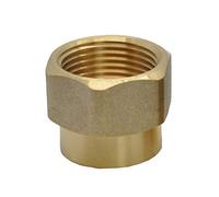 BYCIFRLG Pipe Fittings 1/2" 3/4" 1" 1.2" 1.5" 2" BSP Male Head to Welding Cup Connector Brass End Feeding Welding Plumbing Fittings (Color : N03)
