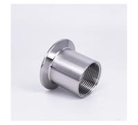 BYCIFRLG Raccord de Tuyau 1" BSPT Femelle x 2" Tri Clamp Ferrule OD 64 mm SUS304 en Acier Inoxydable