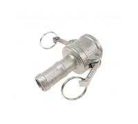 BYCIFRLG Raccord de Tuyau à Came et rainure de Type C, Douille 3/4" x diamètre intérieur de Tuyau 3/4" cannelé