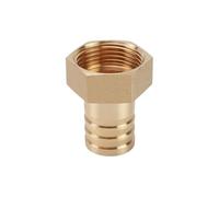 BYCIFRLG Raccord de Tuyau en Laiton, Queue de 6 mm, Filetage Femelle BSP 1/2", connecteur en cuivre