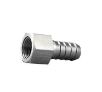 BYCIFRLG Raccord de Tuyau Haute Pression en Acier Inoxydable 304, diamètre extérieur de 8 mm vers BSPP 3/4"
