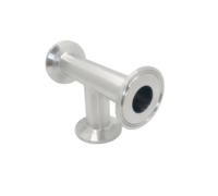 BYCIFRLG Raccord en T à 3 Voies en Acier Inoxydable 304 de 1 Pouce, Compatible avec Les tuyaux Tri-clamp de 1 Pouce de diamètre extérieur de 25,4 mm.