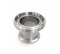 BYCIFRLG Raccord mâle à souder DIN11851 1,5" Tri Clamp vers DN32 en Acier Inoxydable