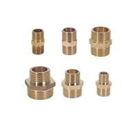 BYCIFRLG Raccord Rapide for Tuyau Hexagonal en Laiton, 1 pièce, raccords de tuyauterie de 1/8"