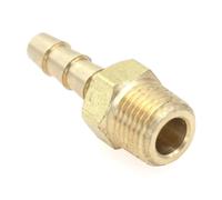 BYCIFRLG Raccords de Carburant en Laiton à Queue cannelée 1/8" NPT mâle x 3/16"