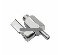 BYCIFRLG Robinet à Boisseau sphérique à Filetage mâle BSP SS304 1/2" à 8 mm, 2 Voies