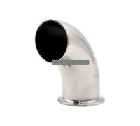 BYCIFRLG SS304 Stainless Steel Tri-Clamp 90°Bow 2.5" to 63 mm OD Butt Weld Fittings