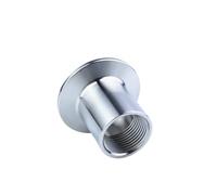 BYCIFRLG SS304 Tri clamp Female Stainless Steel Clamp 3/4" BSPT Female Thread Ferrule OD 40MM