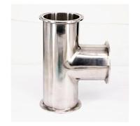 BYCIFRLG Tube O/D 108mm Tri Clamp 4" Ferrule O/D 119mm Tee 304 Stainless Steel Connector Pipe Fitting