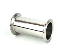 BYCIFRLG Tube O/D 51mm Length 8" Tri Clamp 2" Spool Tube 64MM Ferrule Flange Adapter for Homebrew