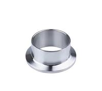 BYCIFRLG Tuyau de 21,5 mm de Hauteur et 57 mm de diamètre extérieur, Soudure Bout à Bout, Virole Tri Clamp de 2,5 Pouces, SUS304, Brassage Maison