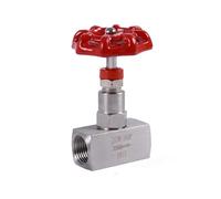 BYCIFRLG Vanne à pointeau filetée Haute Pression DN15 en Acier Inoxydable 304 for contrôle de débit