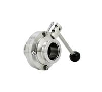 BYCIFRLG Vanne à Vide KF16, régulateur de débit d'arrêt en Acier Inoxydable SUS 304