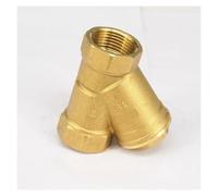 BYCIFRLG Vanne de Filtre en Y Femelle en Laiton 3/4'' (DN20) BSPP for Nettoyeur Haute Pression, climatiseur à Jet, Maille 40