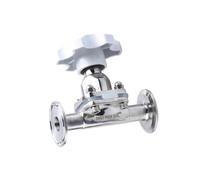 BYCIFRLG Vanne en Acier Inoxydable 316 de 19 mm (Virole de 34 mm)