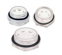 BYCIFRLG Voyant de Niveau d'huile for compresseur d'air, boîte de Vitesses, 5 pièces, 3/8" BSPP mâle Hexagonal