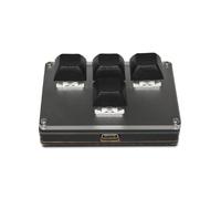 BYCUFF 1 de Clavier Personnalisable sans à 4 Touches, USB 2,4 G, Bluetooth, Clé -Mode ABS