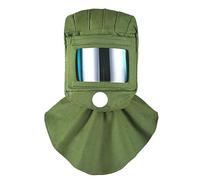 BYCUFF Capuchon de Sablage Cache-Poussière Capuchon de Sablage Anti-Poussière Masque de Sable Anti-Éclaboussures