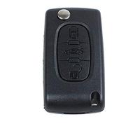 BYCUFF Coque CLE pour telecommande 407 & 407 SW Pliable 3 Boutons