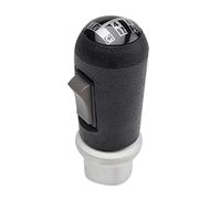 BYCUFF Pommeau de Levier de Vitesse 6 Vitesses + R + C Voiture Noir ABS 100% pour Scania 3/4 Série A