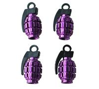 BYCUFF (R Violet Forme Cool Couvercle Bouchon de la Valve de Pneu de Voiture