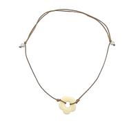 [Bydezcon] Collier femme cœur creux grande fleur tempérament féminin coréen clavicule chaîne réglable étudiant
