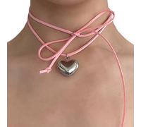 [Bydezcon] Collier tendance tendance avec pendentif en corde cirée réglable