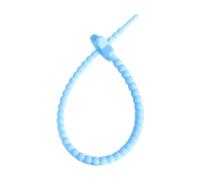 [Bydezcon] Corde en silicone colorée en forme d'étoile de 22 cm, accessoires pour porte-clés, fermeture automatique, facile à utiliser